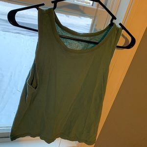 Olive colored Tank top